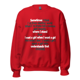 UNDERSTANDING...CREWNECK SWEATSHIRT