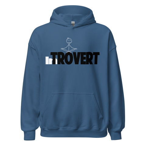 INTROVERT HOODIE INDIAN STYLE DESIGN