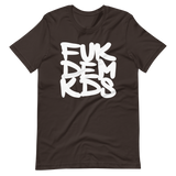 FUKDEMKDS (WHITE D3) SHORT SLEEVE T-SHIRT